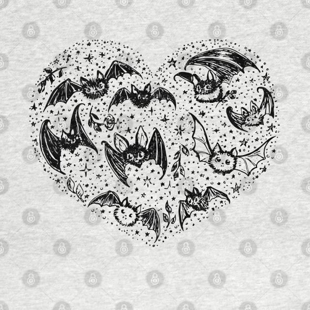 Happy Valentine's Day - My Spooky is My Valentine Heart Drawing by KingMaster